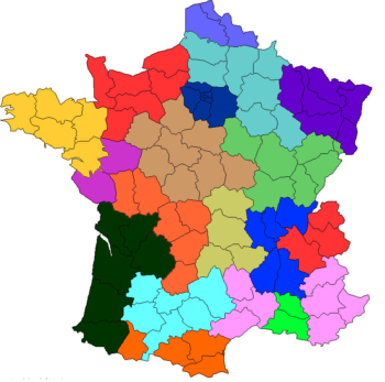 carte de france