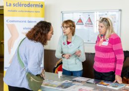 Stand ASF, Nathalie Gwozdecki et Sylvie Bastien